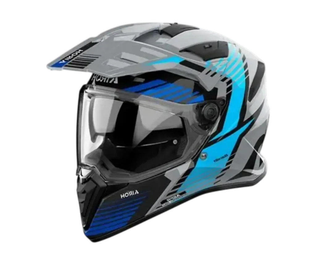 [BAS18M] CASCO BANDIT SPICY BLUE AIROH (M)