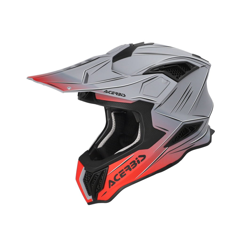 [0026905.295.062] CASCO AIRSTRIKE-X 0026905 ACERBIS (S, GRIS/ROJO)