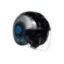 CASCO ETERES E2206 LEVANTO BLACK/SILVER/BLUE 2118468001-021 AGV