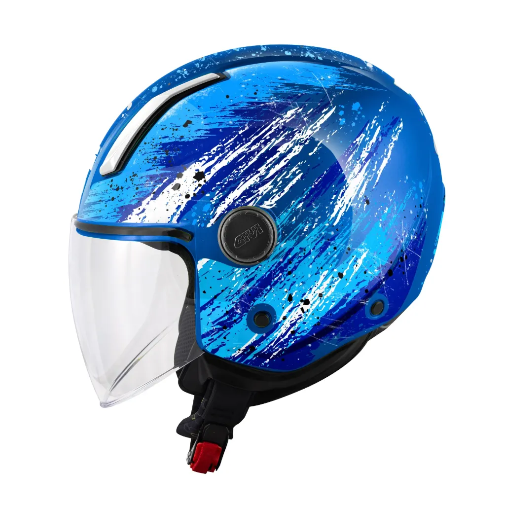 CASCO D-JET H11.7 OXYGEN AZUL/BLANCO/NEGRO GIVI