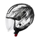 CASCO D-JET H11.7 OXYGEN NEGRO/BLANCO/GRIS GIVI
