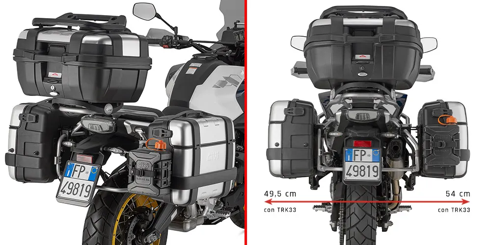 KIT ANCLAJE LATERAL PL9228 GIVI