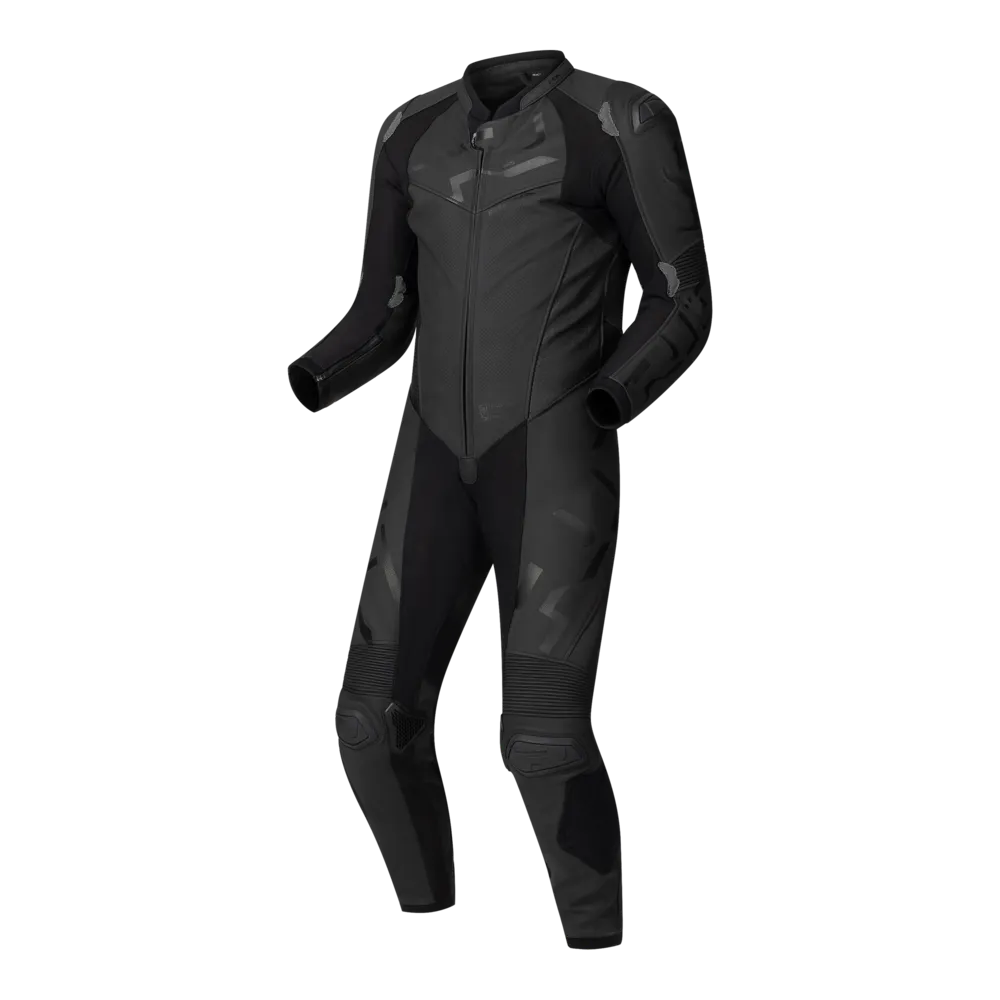 TRAJE DE CUERO STRADALE GP 6STRA BLACK RICHA